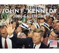 JFK President Calendar 2026 Wall