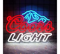 JFLLamp Crs LIGHT Neon Signs for Wall Decor Neon Lights for Bedroom Led Signs Suitable for Man Cave Bar Pub Restaurant Christmas Birthday Party Gift Led Art Wall Decorative Crs Light Bar Sign, 5V Usb