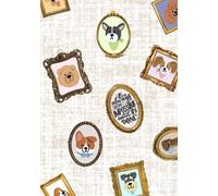 JFM Journals - Dog Frame Theme: An undated yearly budget planner