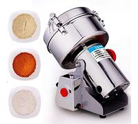 JFNHUTL Fully Automatic Coffee Grinder 1000g Portable Grain Grinder 220V for Herb Grains Spices Cereal Flour Powder Machine 3 Blades Time Grinder Machine High Pressure