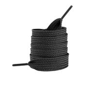 JFNKLFG 2pair 2CM Width Classic Shoelace Casual Shoe Laces Flat Shoelaces For Sneakers Length 130CM PVC/Metal Head Shoes Accessories for Sport Shoes,Casual Shoe(Black)