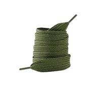 JFNKLFG 2pair 2CM Width Classic Shoelace Casual Shoe Laces Flat Shoelaces For Sneakers Length 130CM PVC/Metal Head Shoes Accessories for Sport Shoes,Casual Shoe(Green)