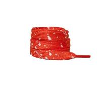 JFNKLFG 2pair Shoelaces For Sneaker Flat Gilding Printing Ink Splatter Shoelace Colorful Splash Hand-painted Shoe Laces for Sport Shoes,Casual Shoe(Orange,140cm)