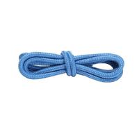 JFNKLFG 4Pair Classic Solid Round Shoelaces Polyester Shoe Laces Boot Sneaker Shoelace For Adult Accessories for Hiking Work Boots(Blue,100cm)