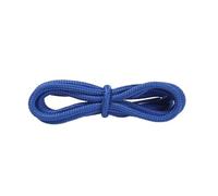 JFNKLFG 4Pair Classic Solid Round Shoelaces Polyester Shoe Laces Boot Sneaker Shoelace For Adult Accessories for Hiking Work Boots(Deep Blue,100cm)