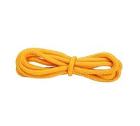 JFNKLFG 4Pair Classic Solid Round Shoelaces Polyester Shoe Laces Boot Sneaker Shoelace For Adult Accessories for Hiking Work Boots(Gold Yellow,100cm)