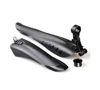 JFNKLFG Bike Mudguard Set 1/2 Pcs Bike Utility Fender Mountain Front Rear Tire Wheel Guard Quick Release Protector for Mountain Road Bike(1pc Black)
