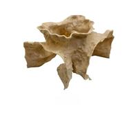 JFNKLFG Fish Shrimp Turtle Hiding Cave - Realistic Deep Sinkhole Aquarium Decor Reptile Amphibian Ecological Terrain,3D Printing for reptile keeping and living(Yellow,S 135x140x110mm)