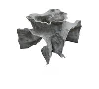 JFNKLFG Fish Shrimp Turtle Hiding Cave - Realistic Deep Sinkhole Aquarium Decor Reptile Amphibian Ecological Terrain,3D Printing for reptile keeping and living(Grey,M 180x190x140mm)