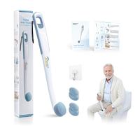 JFNoraiva Toilet Aids for Wiping Bottom - Ideal for People Overweight,Elderly, Disabled and Post Surgery,Innovative Replaceable Clamp Head and 16.5" Handle