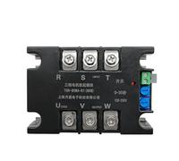 JFQOWCMP 380V Motor Soft Start Module Controller Starter Stop Heat Sink Three-Phase Slow 1kw 2kw 4kw 6kw 8kw 10kw 15kw 20kw(R1 100WA-10KW)