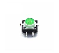 JFQOWCMP Micro Switch 100PCS 12X12X7.3 Tactile Push Button Switch Momentary Tact LED 5 Color 12X12X7.3mm 12 * 12 * 7.3mm(8)