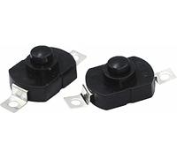 JFQOWCMP Micro Switch 100PCS Push Button 1712KD 30V 1A Flashlight Lock 17 * 12 9.5mm Table lamp ON-Off