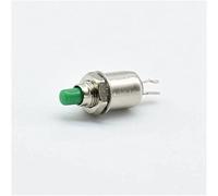 JFQOWCMP Micro Switches 10pcs 5mm Spring Return momentary Push Button Switch 0.5A 125VAC DS-402(10 Green)