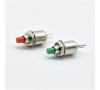 JFQOWCMP Micro Switches 10pcs 5mm Spring Return momentary Push Button Switch 0.5A 125VAC DS-402(Mixed Color)