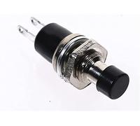 JFQOWCMP Micro Switches 10Pcs PBS-110 7MM Momentary Push Button Switch Press The Reset ON Off Normally Open NO(Nero)
