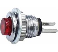 JFQOWCMP Switches Micro Switch 10pcs 2pin Button 8MM 0.5A 250V AC Reset Round DS-101(5)