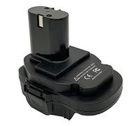 JFQWLE Adapter Compatible with Makita 18V LXT Lithium Battery BL1830 BL1850 BL1860 BL1840 to Replacement for Makita 18 Volt Ni-Cd/Ni-Mh Cordless Tool Battery