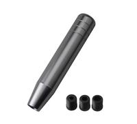 JFRKGMU 18cm Car Universal Gear Shift Knob MT Stick Lever Shifter Handle Aluminum Extended Head Manual Car Gear Shift Knob(18cm Titanium)