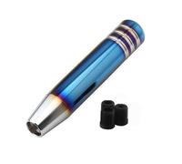 JFRKGMU 18cm Car Universal Gear Shift Knob Stick Lever Shifter Handle Aluminum Extended Head Manual Car Gear Shift Knob(Baked Blue)
