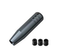 JFRKGMU Car Universal 13cm Aluminum Gear Shift Knob MT Stick Lever Shifter Handle Extended JDM Head Car Gear Shift Knob(Titanium)