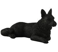 JFSM INC. Holiday Stocking Stuffer - 4" Mini Black German Shepherd Figurine - Black German Shepherd