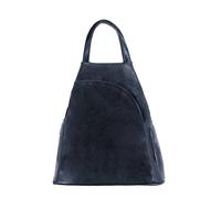 Jfy 2 Exterior Zippered Pockets Backpack With Handle In Navy Navy