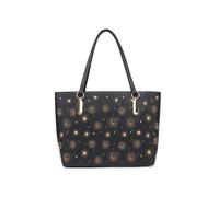 Jfy 2 In 1 Set Of Laptop Case And Matching Tote Bag In Black Black