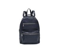 JFY 2 Zipped Front Pockets Backpack (Blue)