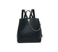 JFY 3 Compartments And Metal Chain Backpack