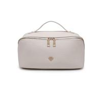 JFY 3 Compartments Waterproof Wash Bag (Beige)