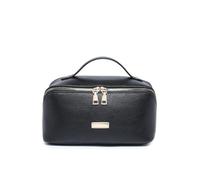 JFY 3 Compartments Waterproof Wash Bag (Black)