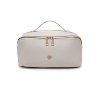 Jfy 3 Compartments Waterproof Wash Bag In Beige Beige