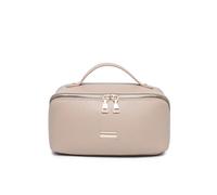 JFY 3 Compartments Waterproof Wash Bag (Light Khaki)