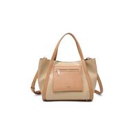 Jfy 3 Compartments Zipped Pouch Cross Body Bag In Beige Beige One Size