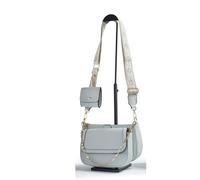 JFY 3 In 1 Set of Matching Coin Wallet with 2 Cross Body Bags (Grey)