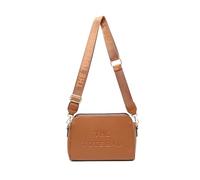 JFY 3 Zip Top Compartments Canvas Strap Cross Body Bag