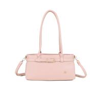 Jfy Baguette Dual Top Handles Shoulder Bag In Light Pink Light Pink