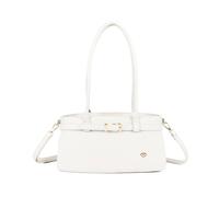 Jfy Baguette Dual Top Handles Shoulder Bag In White White