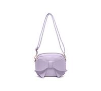 Jfy Big Bow Tie On The Front Cross Body Bag In Purple Purple