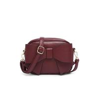 JFY Big Bow Tie On The Front Cross Body Bag (Wine)