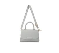 JFY Braided Top Handle Grab/Cross Body Bag (Grey)