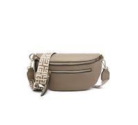 JFY Canvas Strap Bum Bag with Tassels (Taupe)