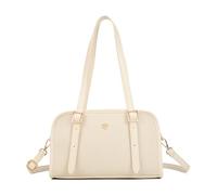 JFY Cario Co. Adjustable Double Handle Shoulder Bag (Beige)