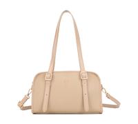 Jfy Cario Co. Adjustable Double Handle Shoulder Bag In Khaki Khaki