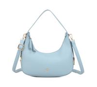 Jfy Cario Co. Crescent-Shaped Top Zip Closure Shoulder Bag In Light Blue Light Blue One Size