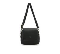 JFY Cario Co. Flap Zip Top Pouch Front Cross Body Bag (Black)