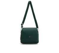 JFY Cario Co. Flap Zip Top Pouch Front Cross Body Bag (Dark Green)
