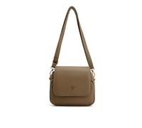 JFY Cario Co. Flap Zip Top Pouch Front Cross Body Bag (Khaki)