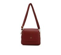 JFY Cario Co. Flap Zip Top Pouch Front Cross Body Bag (Red)